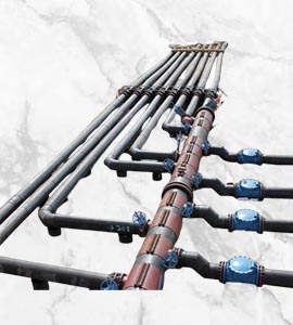 Industrial hydraulic piping work in Pune